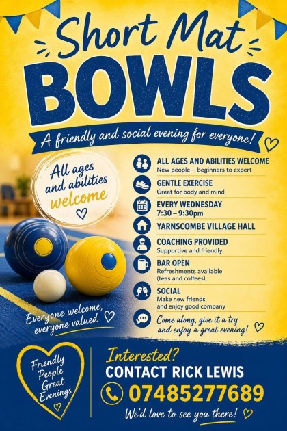 Contact poster for Short Mat Bowls